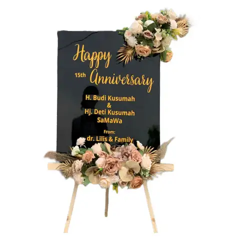 Papan Bunga Akrilik Tegal Ratu