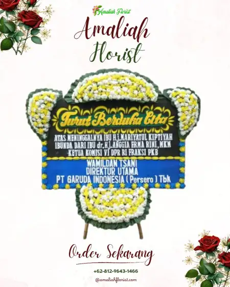Papan Bunga Duka Tegal Ratu